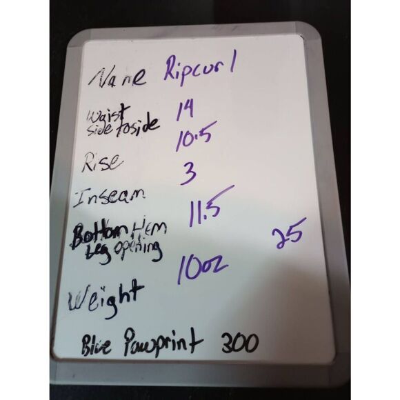 Rip curl‎ Shorts Ladies 25 Light Wash Cut-off Distressed - Picture 8 of 8